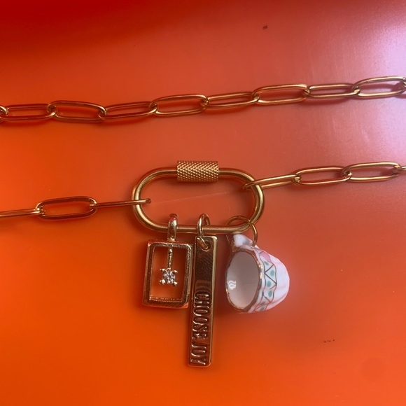 Marshmallow Moon Jewelry - Charm Keeper Necklace